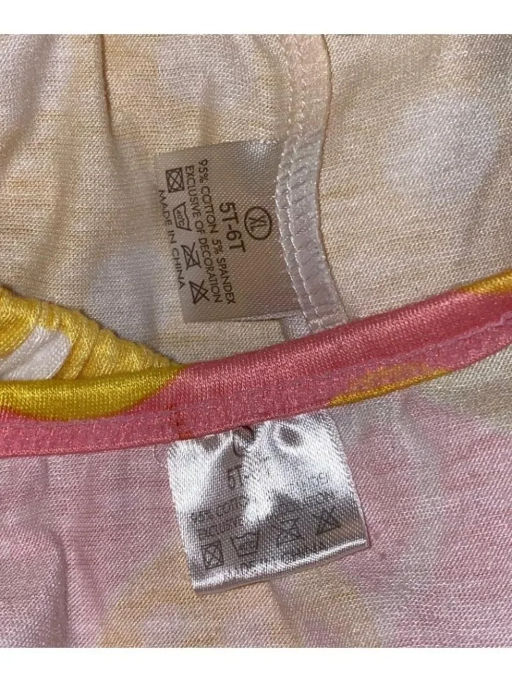 Lemonade 5/6 Pink/Yellow girls shorts outfit
